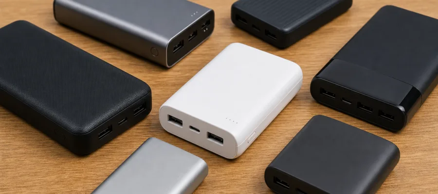 Powerbank Vergleich: Wichtige Kriterien fuer die Kaufentscheidung