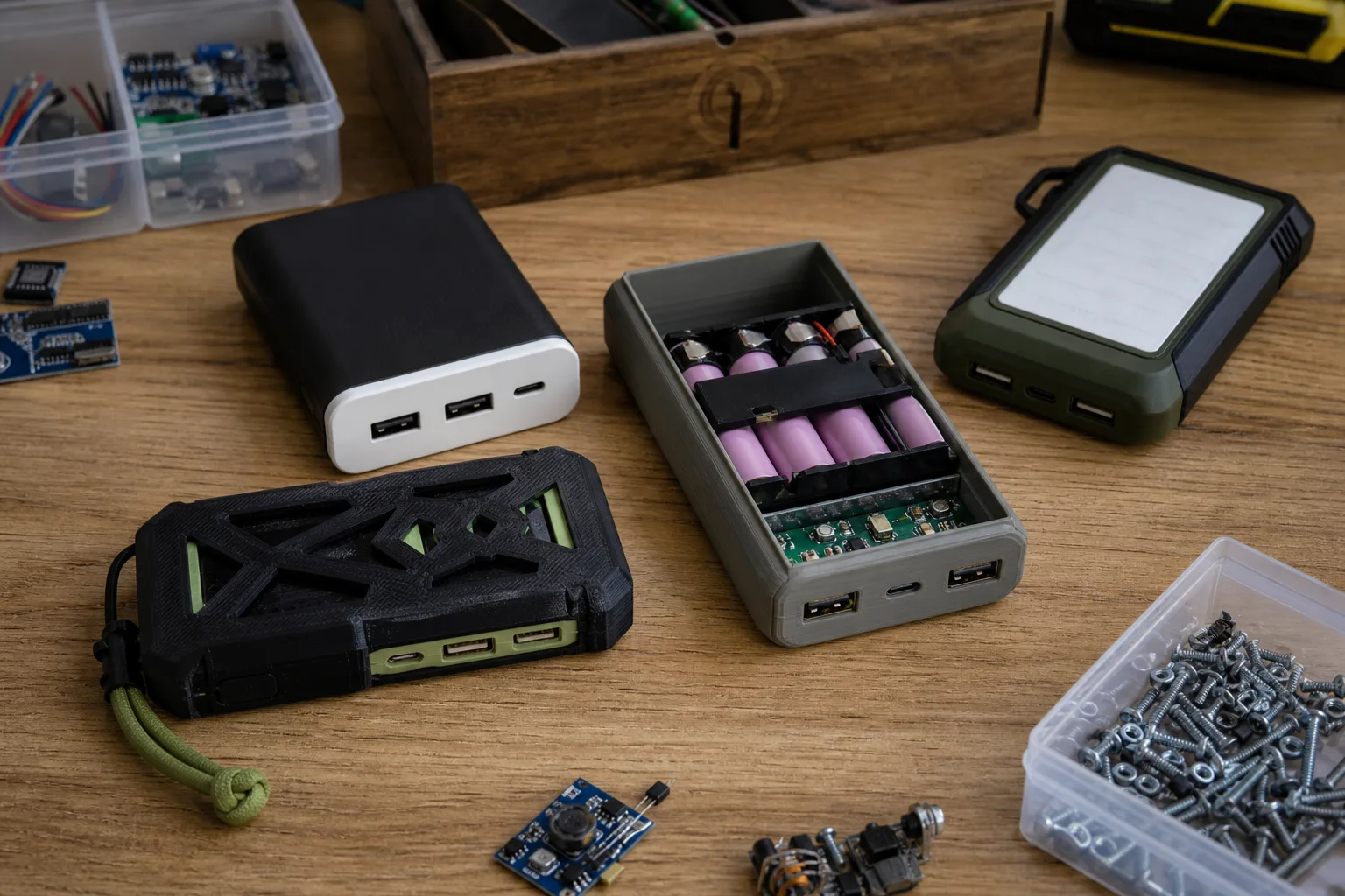 Powerbanks als DIY-Gadgets: Kreative Projekte fuer Alltag und Freizeit