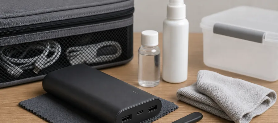 Powerbanks richtig pflegen, reinigen und lagern: Der umfassende Ratgeber