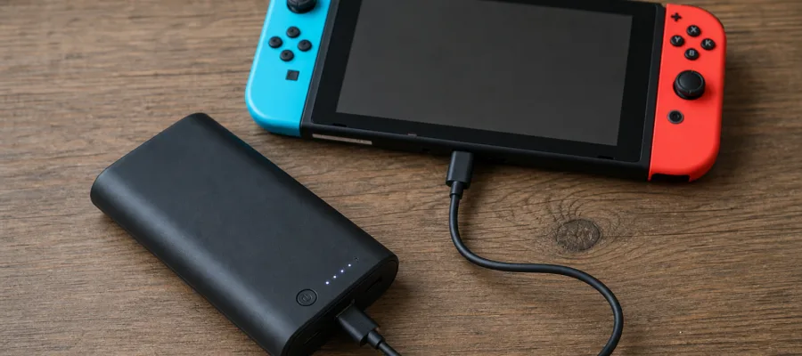 Powerbank fuer die Nintendo Switch kaufen: Passende Modelle und Anforderungen